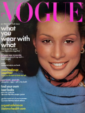 Beverly Johnson by Francesco Scavullo / Vogue USA (1974.08)