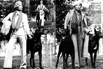 Beverly Johnson by Francesco Scavullo / Vogue USA (1974.08)