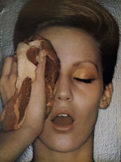 Jerry Hall by Helmut Newton / Vogue USA (1974.10)