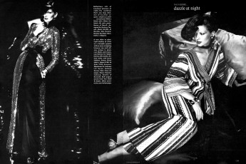 Lisa Taylor by Chris von Wangenheim / Vogue USA (1974.11)