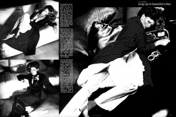 Lisa Taylor by Chris von Wangenheim / Vogue USA (1974.11)