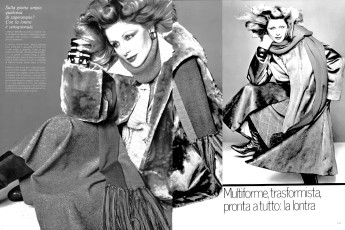 Jill Kennington by Gian Paolo Barbieri / Vogue ITA (1974.12)