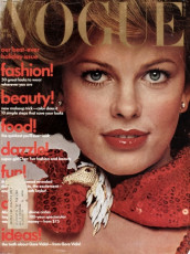 Lisa Taylor by Francesco Scavullo / Vogue USA (1974.11)