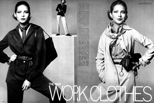 Laura Alvarez by Richard Avedon / Vogue USA (1975.02)