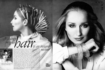 Chris Royer by Francesco Scavullo / Vogue USA (1975.03)