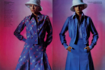 Cathee Dahmen by Barry Lategan / Vogue ITA (1975.03/2)