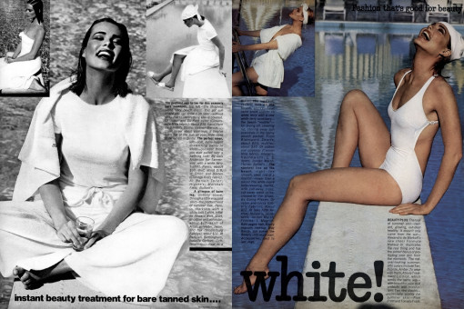 Margaux Hemingway by Francesco Scavullo / Vogue USA (1975.04)