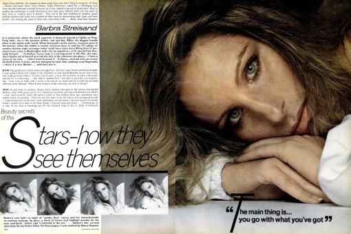 Barbara Streisand by Francesco Scavullo / Vogue USA (1975.04)