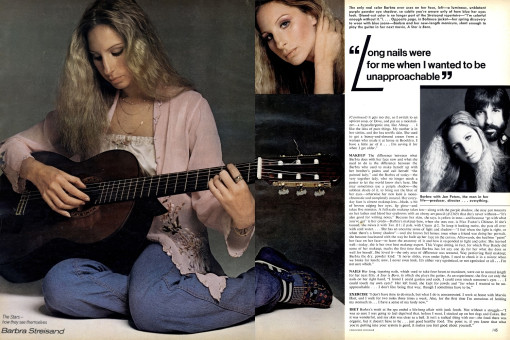 Barbara Streisand by Francesco Scavullo / Vogue USA (1975.04)
