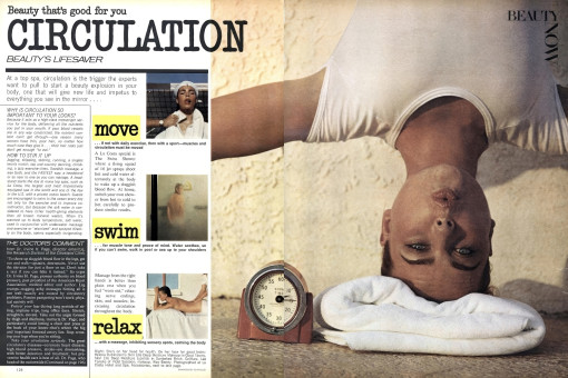 Margaux Hemingway by Francesco Scavullo / Vogue USA (1975.04)