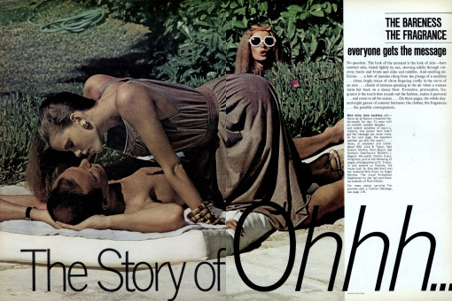 Lisa Taylor, Eva Nielsen by Francesco Scavullo / Vogue USA (1975.05)