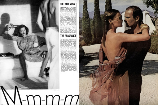 Lisa Taylor, Eva Nielsen by Francesco Scavullo / Vogue USA (1975.05)