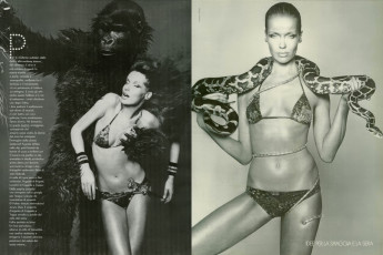 Veruschka by Gian Paolo Barbieri / Vogue ITA (1975.06)