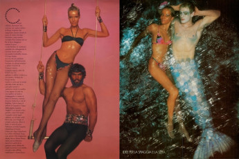 Veruschka by Gian Paolo Barbieri / Vogue ITA (1975.06)