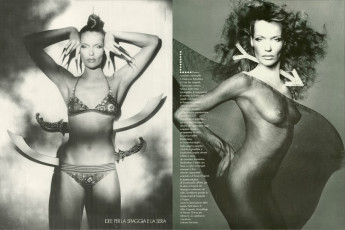 Veruschka by Gian Paolo Barbieri / Vogue ITA (1975.06)