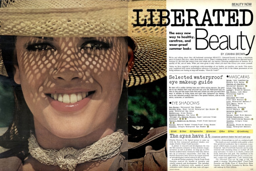 Lisa Taylor by Helmut Newton / Vogue USA (1975.06)