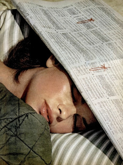 Lisa Taylor by Helmut Newton / Vogue USA (1975.06)