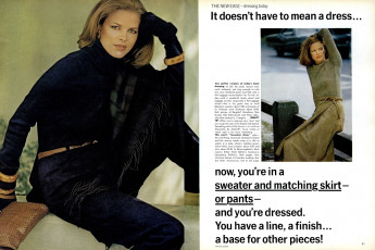 Lisa Taylor by Arthur Elgort / Vogue USA (1975.08)