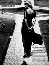 Gunilla Linblad by Helmut Newton / Vogue USA (1975.08)