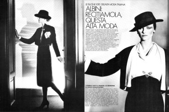 Cheryl Tiegs by Barry Lategan / Vogue ITA (1975.09)