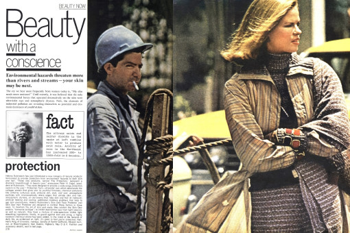 Lisa Taylor by Arthur Elgort / Vogue USA (1975.09)