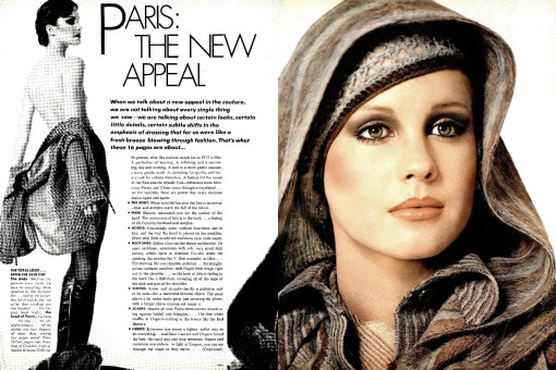 Rosie Vela by Irving Penn / Vogue USA (1974.09)