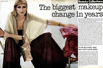 Chris Royer by Duane Michals / Vogue USA (1974.09)