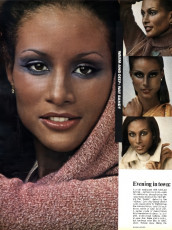 Beverly Johnson by Duane Michals / Vogue USA (1974.09)