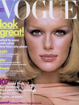 Patti Hansen by Francesco Scavullo / Vogue USA (1975.11)