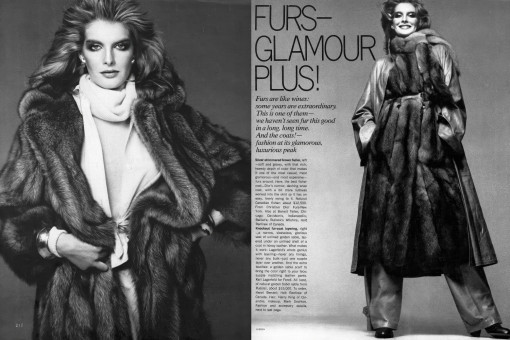 Rene Russo by Richard Avedon / Vogue USA (1975.11)
