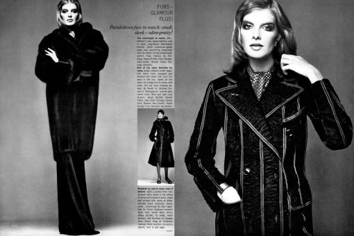 Rene Russo by Richard Avedon / Vogue USA (1975.11)
