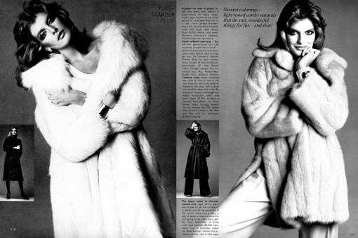 Rene Russo by Richard Avedon / Vogue USA (1975.11)