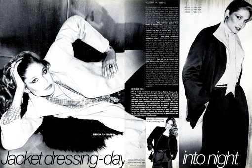 Deborah Raffin by Chris Von Wangenheim / Vogue USA (1975.11)