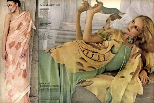 Nina Gaidarova, Jane Gill by Deborah Turbeville / Vogue USA (1975.12)