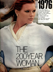 Patti Hansen by Arthur Elgort / Vogue USA (1976.01)