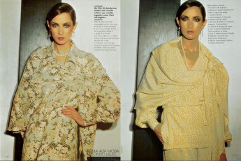 Moyra Swan by David Bailey / Vogue ITA (1976.03)