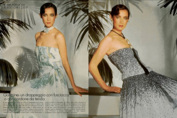 Moyra Swan by David Bailey / Vogue ITA (1976.03)