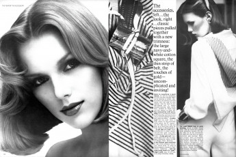 Patti Hansen by Bob Richardson / Vogue USA (1976.03)