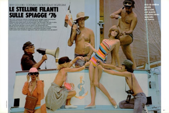 Cheryl Tiegs by Oliviero Toscani / Vogue ITA (1976.04)