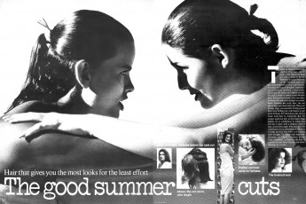 Lisa Taylor, Yasmine Sokal by Arthur Elgort / Vogue USA (1976.05)