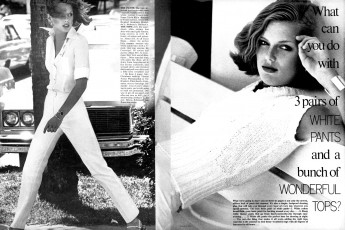 Patti Hansen by Arthur Elgort / Vogue USA (1976.06)