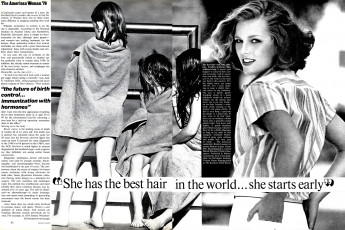 Patti Hansen by Arthur Elgort / Vogue USA (1976.06)