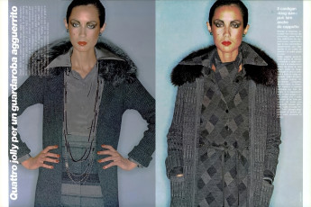 Moyra Swan by David Bailey / Vogue ITA (1976.10)