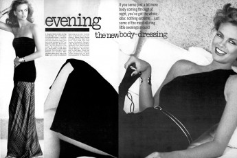 Lisa Taylor by Arthur Elgort / Vogue USA (1976.10)