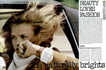 Lisa Taylor by Arthur Elgort / Vogue USA (1976.10)