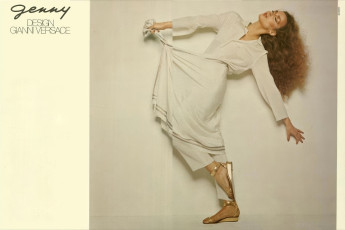 Jerry Hall by Gian Paolo Barbieri / Vogue ITA (1976.11)