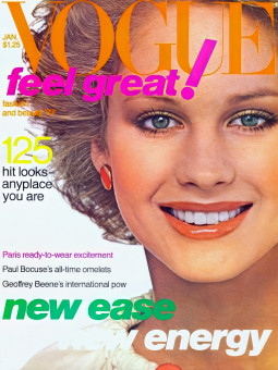 Rosie Vela by Arthur Elgort / Vogue USA (1977.01)