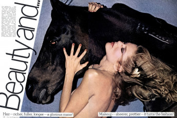 Christie Brinkley by Chris Von Wangenheim / Vogue USA (1977.02)