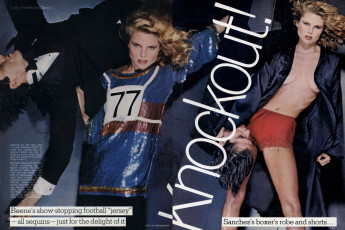 Christie Brinkley by Chris Von Wangenheim / Vogue USA (1977.02)