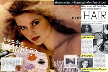 Christie Brinkley by Ishimuro / Vogue USA (1977.02)